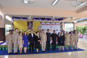 โครงการสุขภาพดีใต้ร่มพระบารมี วันที่ 4-7 ก.ย.2561 จังหวัดชัยนาท