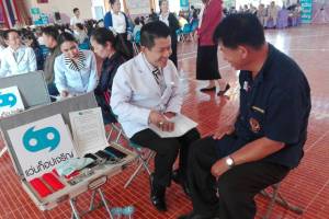 โครงการแว่นตาผู้สูงวัย วันที่ 16 มกราคม 2562 จังหวัดแพร่