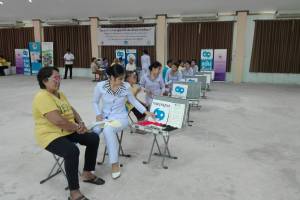 โครงการแว่นตาผู้สูงวัย วันที่ 15 พฤษภาคม 2562 จังหวัดชัยนาท